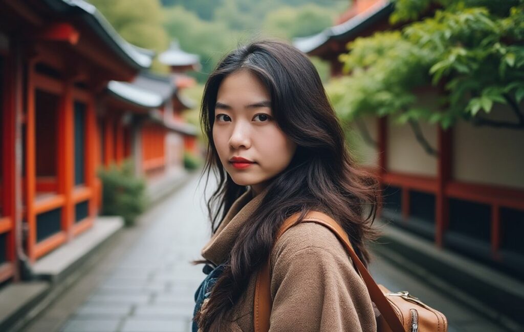 voyager seule au Japon Kyoto Temple sécurité