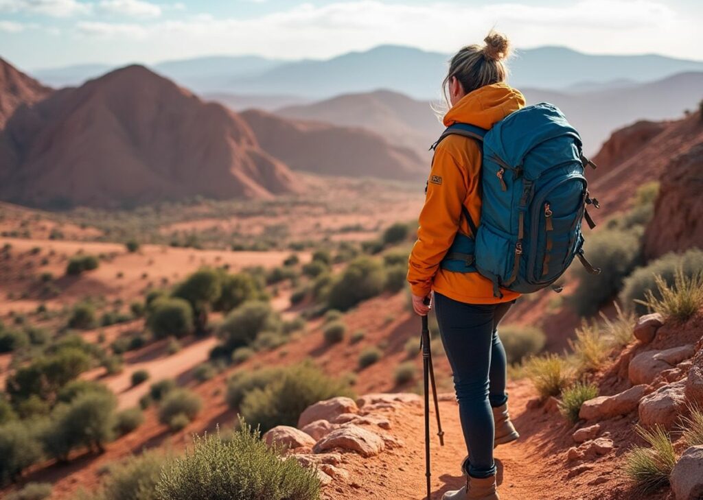 randonnée seule au Maroc